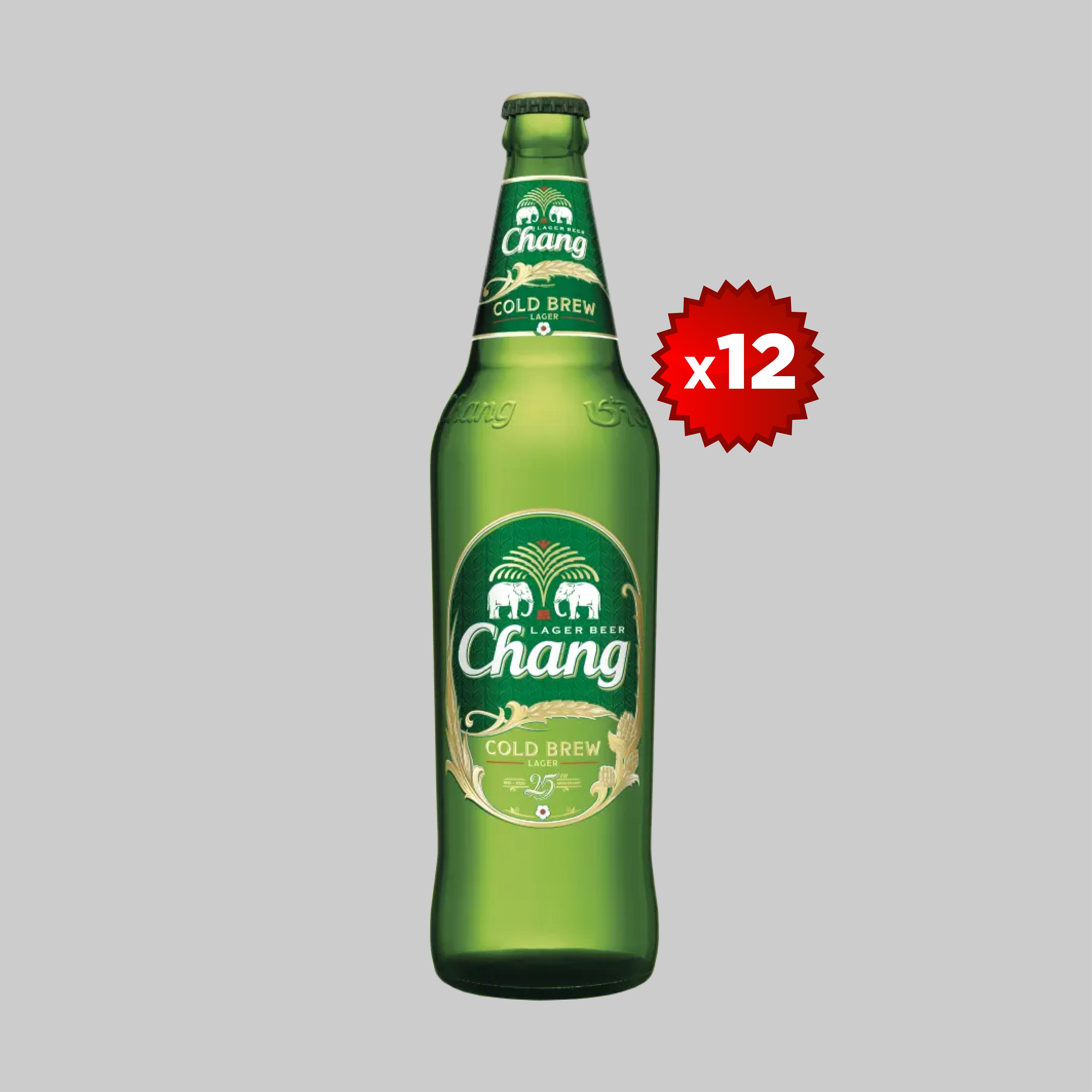 Chang 25th Cold Brew Large Bottle 12x620ml 4.6% | Time2Drink